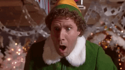 Papa Elf Is Shock GIF