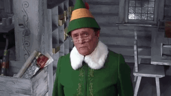 Papa Elf Sad Face GIF