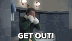 Papa Elf Self Harm GIF