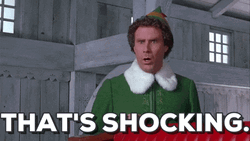 Papa Elf That's Shocking GIF