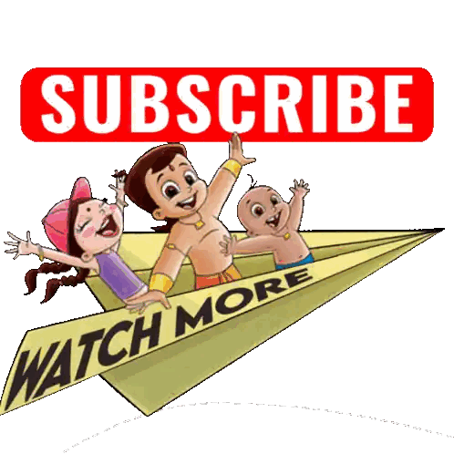 Paper Airplane With Watch More Sign Sticker
