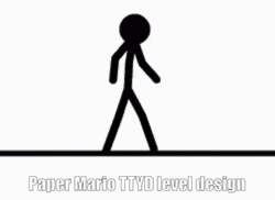 Paper Mario Level Design GIF