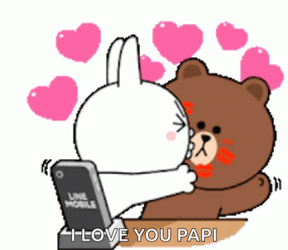 Papi Love You Kiss GIF