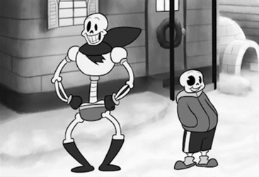 Papyrus Dancing Skeleton Meme GIF
