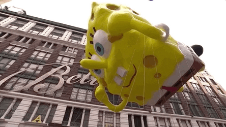 Parade SpongeBob Big Float GIF