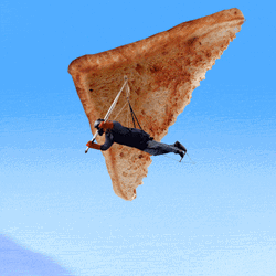 Paragliding Bread