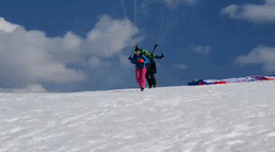 Paragliding Initial Step