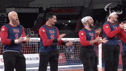 Paralympic Goalball Team Clap Great Job Team GIF