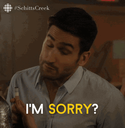 Pardon Me Schitts Creek Ted Mullens GIF
