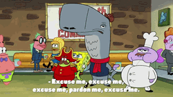 Pardon Me SpongeBob And Friends GIF