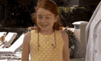 Parent Trap Movie In Yellow Dress GIF