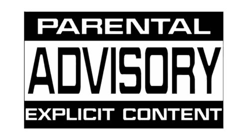 Parental Advisory Explicit Content Sign Sticker