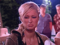 Paris Hilton Facial Expression GIF