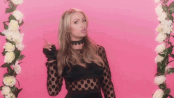 Paris Hilton Finger Shake No GIF