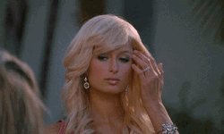 Paris Hilton Fix Her Hair GIF