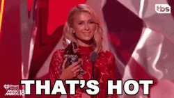 Paris Hilton In Red Dress Thats Hot GIF