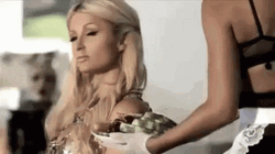 Paris Hilton Saying No GIF