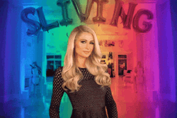 Paris Hilton Sliving GIF