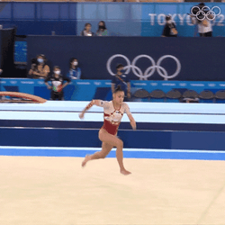 Paris Olympics 2024 Flexible Girl Gymnastic GIF