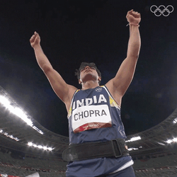Paris Olympics 2024 Grateful Chopra Winner GIF