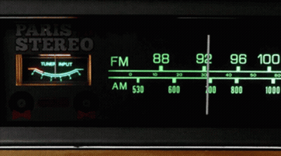 Paris Stereo Radio With Tuner And AM 530 GIF
