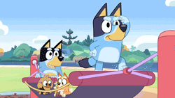 Park Bluey Pirates Bandit Dogs GIF