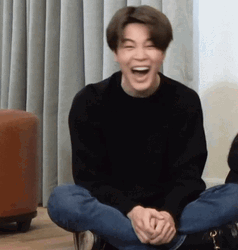 Park Jimin Clap Laugh GIF