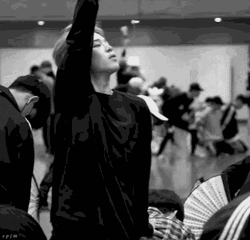 Park Jimin Fan Dance Practice GIF
