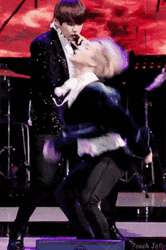 Park Jimin Hip Thrust Tongue Out GIF