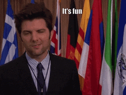 Parks And Rec Adam Scott It Is Fun GIF