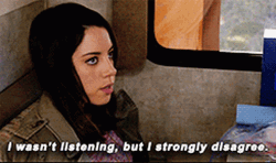 Parks And Rec Aubrey Plaza I Wasnt Listening GIF