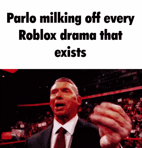 Parlo Milking Roblox Drama Meme GIF