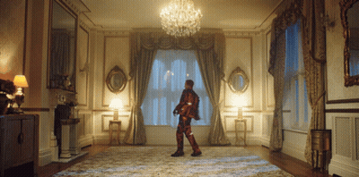 Partial Eclipse Over Ocean Pixel Art GIF
