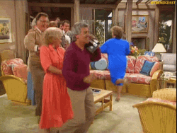 Party Dance Golden Girls Konga Dancing GIF