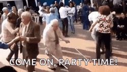 Party Dance Oldies Get Down GIF
