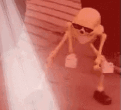 Party Dancing Skeleton Meme GIF