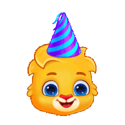 Party Hat Cone Hat Sticker GIF