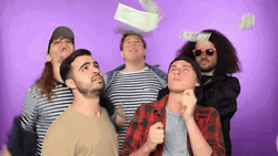Party Make It Rain Money GIF