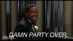 Party Over Bernie Mac GIF