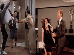 Party People Jumping For Joy GIF