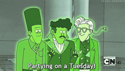 Partying On A Tuesday Ballroom Ghosts GIF