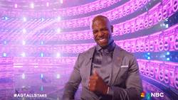 Partying Terry Crews AGT GIF