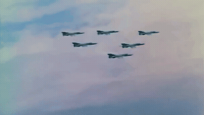 Passenger Jet Taking Off Saying Woo Hoo Good Morning GIF