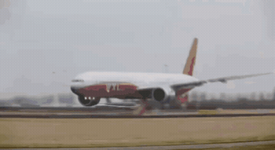 Passenger Jet Taking Off GIF