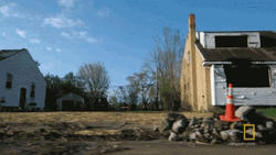 Passing By Ghost Town Car Window Perspective GIF