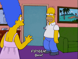 Passing Out Drunk Homer Simpson Ohh GIF