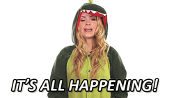 Passing Out It's All Happening Dinosaur GIF