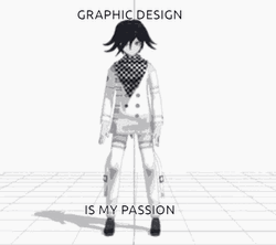 Passion For Graphic Design Kokichi Oma Dance GIF