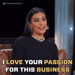 Passion I Love It Manjit Minhas Dragons' Den GIF
