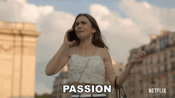 Passion Lily Collins Emily In Paris GIF